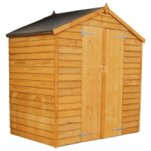 Mercia Overlap Apex Windowless Double Door Value Shed - 6 x  £299.99