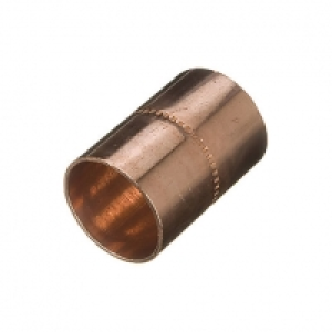 Primaflow Copper End Feed Straight Coupling - 28mm Pack Of 2 &pound;2.50
