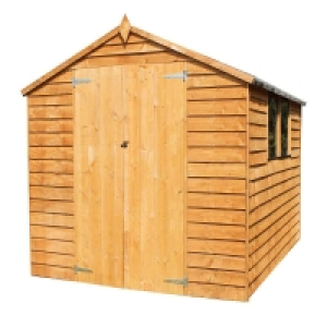 Mercia Overlap Apex Double Door Value Shed - 8 x 6ft £399.99