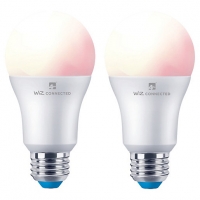 Wickes  4lite WiZ Connected LED SMART E27 Light Bulb White & Colour 