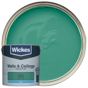 Wickes Jewel Green - No.845 Vinyl Matt Emulsion Paint - 2.5L £12.00