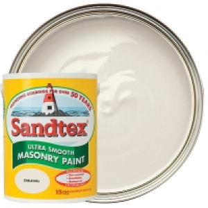 Sandtex Ultra Smooth Masonry Paint - Chalk Hill 5L £22.00