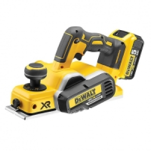 Wickes  DEWALT DCP580P2 18V Cordless Planer 82mm with 2 x 5.0Ah Batt