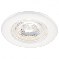 Wickes  Saxby Integrated LED Fire Rated IP65 Cool White Dimmable Dow