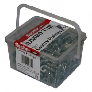 Fischer Pdm Metal Plasterboard Fixing Tub 150 Pack £13.51