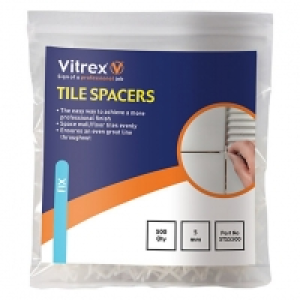 Vitrex Tile Spacers 5mm 500 Pack £4.00