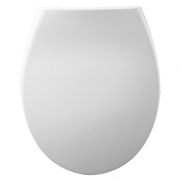Wickes  Wickes Soft Close Thermoset Plastic Toilet Seat - White