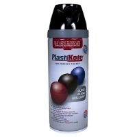 Wickes  Plastikote Multi-surface Spray Paint - Gloss Black 400ml