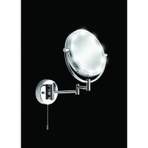 Wickes Fini Shaving Mirror with Light
