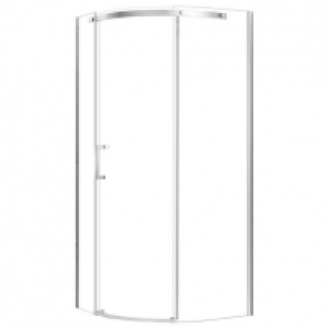 Nexa By Merlyn 8mm Chrome Frameless Left Hand Quadrant Showe £825.00