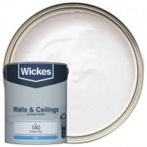 Wickes Powder Grey - No. 140 Vinyl Matt Emulsion Paint - 5L £20.00