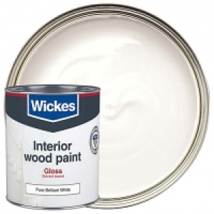 Wickes Non Drip Gloss Pure Brilliant White 750ml £10.00