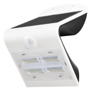 Solar Guardian PIR Wall Light White IP44 3.2W 400Lm 4000K £27.00