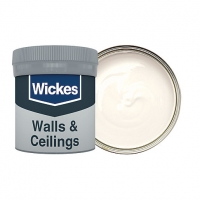 Wickes  Wickes Ghost White - No. 115 Vinyl Matt Emulsion Paint Teste
