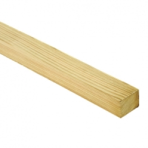 Wickes Treated Sawn Timber - 25 x 38 x 2400mm £5.00