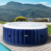 HomeBargains  Wave Atlantic Plus Inflatable Hot Tub - Blue (4-6 Person)