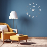HomeBargains  DIY 3D Sticker Wall Clock