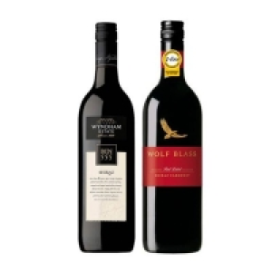 SuperValu  Wyndham Estate Bin & Wolf Blass Red Label