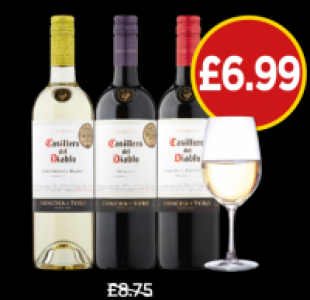 Budgens  Casillero Del Diablo Cabernet Sauvignon, Merlot, Sauvignon B