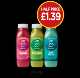 Super Smoothie Energise, Invigorate, Blue Spark £1.39