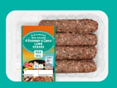 Birchwood 4 Rosemary & Garlic Lamb Kebabs £2.49