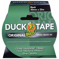 Wickes  Duck Tape Original Black 50mm x 25m