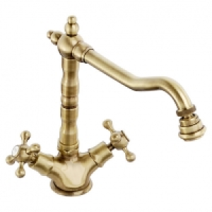 Abode Melford Monobloc Kitchen Tap Antique Brass £157.00