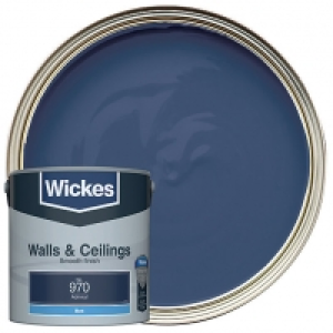 Wickes Admiral - No.970 Vinyl Matt Emulsion Paint - 2.5L £12.00