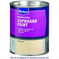Wickes  Wickes Cupboard Paint - White Mist 750ml