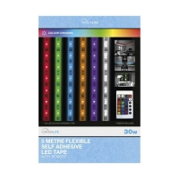 QDStores  150 LED Multicoloured Indoor Animated Tape Light Remote Cont