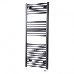 Wickes Pisa Anthracite Towel Radiator - 1200 x 600mm £135.00