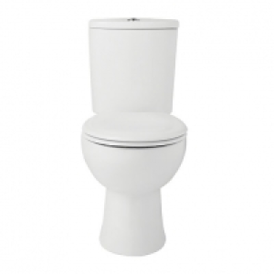 Wickes  Wickes Newport Close Coupled Toilet Pan with Cistern & Seat