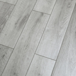 Novocore Embossed Light Grey Luxury Vinyl Flooring - 1.98m2 £45.54