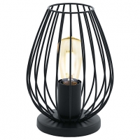 Wickes  Eglo Newtown Table Lamp - Black