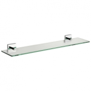 Wickes  Croydex Chester Flexi-Fix Glass Shelf