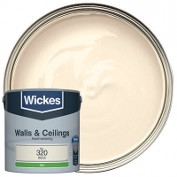 Wickes  Wickes Biscuit - No.320 Vinyl Silk Emulsion Paint - 2.5L