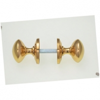 Wickes  Wickes Victorian Mortice Door Knobs - Polished Brass 1 Pair