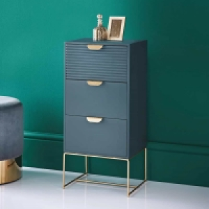 BMStores  Loft Studio 3 Drawer Unit - Blue