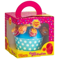 BMStores  Chupa Chups Create Your Own Cupcake - Blue