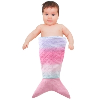 BMStores  Baby Mermaid Tail Blanket