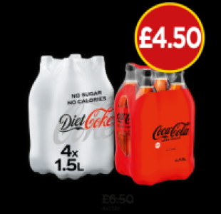 Budgens  Coca Cola Zero, Diet Coke Multipack