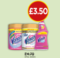 Budgens  Vanish Pink Gold, Stain Remover Oxi Action Pre