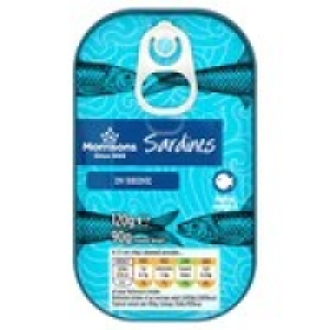 Morrisons Sardines In Brine (120g) £0.35