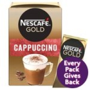 Nescafe Gold Cappuccino Instant Coffee 8 x Sachets £1.50