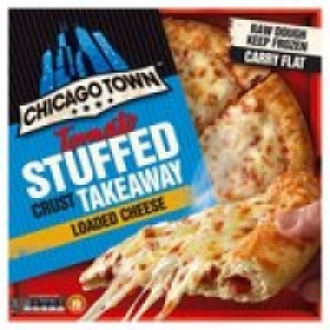 Chicago Town Cheese Pizza Tomato Stuffed Crust Takeaway £2.50
