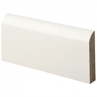 Wickes  Wickes Bullnose Primed MDF Architrave - 18mm x 69mm x 2.1m