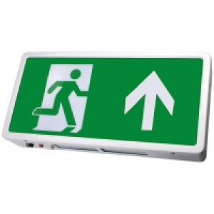 Ambient Lighting Exit Box LED - Maintained C/W Up Arrow Lege £35.00
