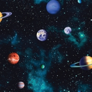 Arthouse Cosmos Charcoal Wallpaper 10.05m x 53cm £11.00