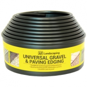 Gravel & Paving Edging Black 5.5m £15.00