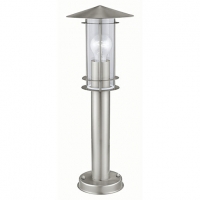 Wickes  Eglo Lisio Stainless Steel Outdoor Post Lamp - 60W